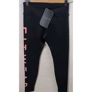 FITWEAR BRAND PEMIUM leggings BLACK- XS‎ (US SIZE 2) 🔥GREAT QUALITY 🔥 NWT🔥